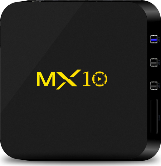 TV Box MX10 Android 9.0 Pie RK3328 4GB Ram DDR4 32GB Rom 7800